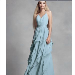 Vera Wang Mist color bridesmaid dress never worn
